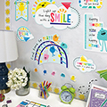 Happy Place Motivational Mini Bulletin Board Set