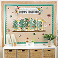 Plant Kindness & Everybody Grows Together Bulletin Board Set