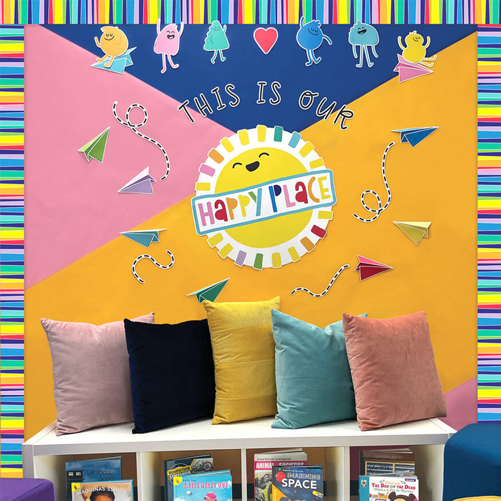 NEW PRODUCTS This Is Our Happy Place Bulletin Board Set