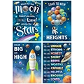 Outer Space Crew Positive Poster Set