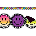 Magnetic Border - Smiley Faces Die-Cut