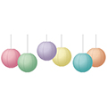 Pastel Pop Paper Lanterns