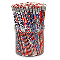 Patriotic Pencil Assortment Tub - 144/Pkg