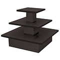 3-Tier Square Display Table