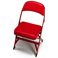 GV PRO Courtside Chairs - Folding Chair, No Logo