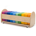 NOVUM® Rainbow Square Seat Cushion Set w/Rack