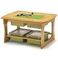 Copernicus Bamboo Sensory Tables with Bricks Top
