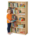 Jonti-Craft® Young Time® Adjustable Shelf Bookcases - 4 Shelf
