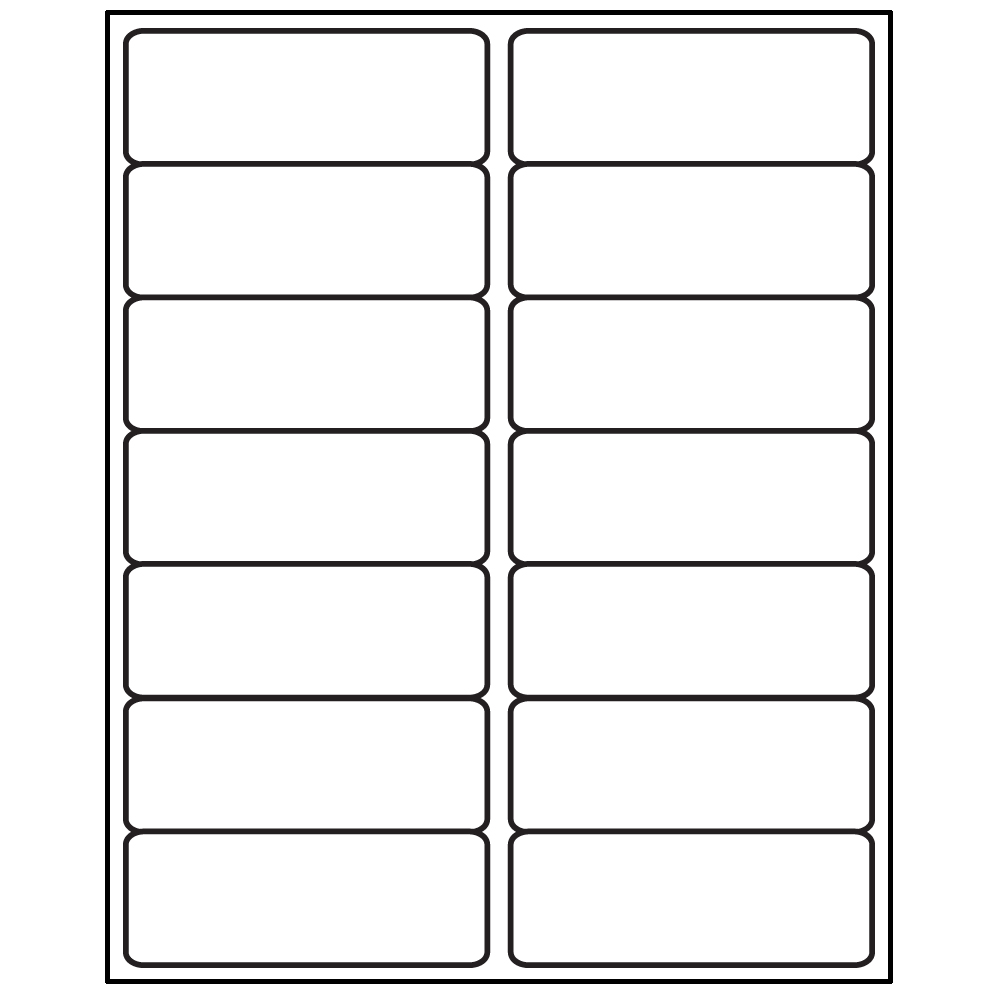 Main item Numbers - Avery® Laser & Inkjet Labels - 5162 - 1-1/3 in. H x ...