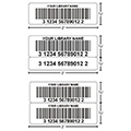 TLS Thermal Transfer Synthetic Bar Code Labels