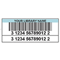 TLS&trade; Digital Laminated Colored Bar Code Labels - Doubles