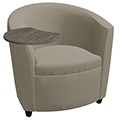 GLOBAL Sirena™ Lounge Seating - Tablet Chair