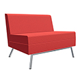 GLOBAL Wind™ Linear Lounge Seating - Armless Chair