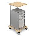 Gratnells&reg; MyBase&reg; Cart with Storage Trays