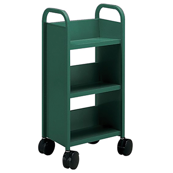Smith System&reg; Buffalo Book Truck - Mini 3 Sloped Shelves