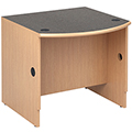 ADA Desk for Nautilus™ Wood Circulation Desk