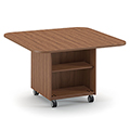 HPFI&reg; Mobile Collaborative Tables - Square Top