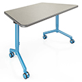 Smith System&reg; Elemental&reg; Nest & Fold Tables - Trapezoid