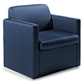 GLOBAL Braden™ Modular Lounge Seating - Single Seat with Arms