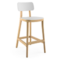JSI Jude Stool - Plastic Seat and Back