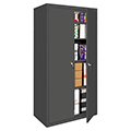 Steel Cabinets USA Locking Storage Cabinets - Fixed Shelves