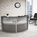 Regency Marque Plexi-Glass Front Reception Desks