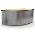 PARAGON&trade; Information Commons Circulation Desk - Radius Corner Desk