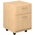 Mobile File Cabinet for the Russwood&reg; Palette&trade; Wood Circulation Desk