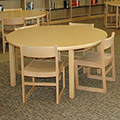 Russwood&reg; Providence&trade; Library Table - Round