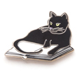 Bookstore Cats Enamel Brass Pin - 1/Pkg