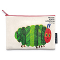The Very Hungry Caterpillar Flat Canvas Zippered Pouch