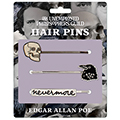 Edgar Allan Poe Hair Pins