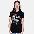 Book Nerd Floral T-Shirt