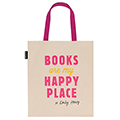 Books Are My Happy Place Tote Bag