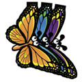 Butterfly Bookmarks - 10/Pkg