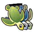 Turtle Bookmarks - 10/Pkg