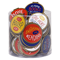 Wordy Bookmark Mini Tub - 75/Pkg