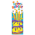 Happy Birthday Cake Bookmarks - 36/Pkg
