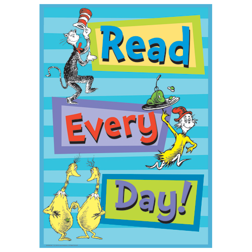 Posters - Dr. Seuss™ Read Every Day! Poster