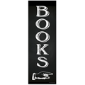 Books Pointing Laminated Poster