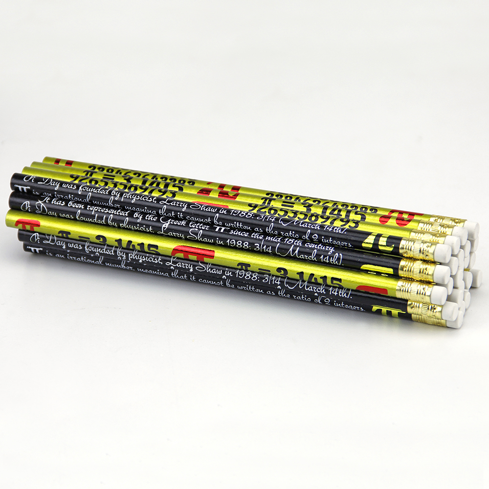 Pencils PI Day Pencils 24/Pkg