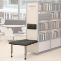 Paragon Intuitive® IC Wood & Steel Shelving - Double-Face End-of-Range Bench