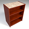 Nautilus&trade; Wood Double-Face Mobile Library Shelving - 48 in.H x 24 in.D Starter