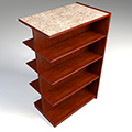 Nautilus&trade; Wood Double-Face Mobile Library Shelving - 60 in.H x 24 in.D Adder
