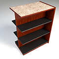 Nautilus&trade; Wood & Steel Double-Face Mobile Library Shelving - 48 in.H x 24 in.D Adder