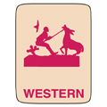 Classification Labels - Western, 250/Roll