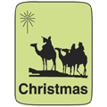 Classification Labels - Christmas, 250/Roll