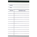 Colored Banded Book Cards - 5 in.H x 3 in.W, 100/Pkg