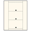 Laser Printer Catalog Cards - 3-Up, Medium Weight