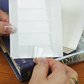 Pre-Cut Book Jacket Attaching Tabs - 500/Pkg